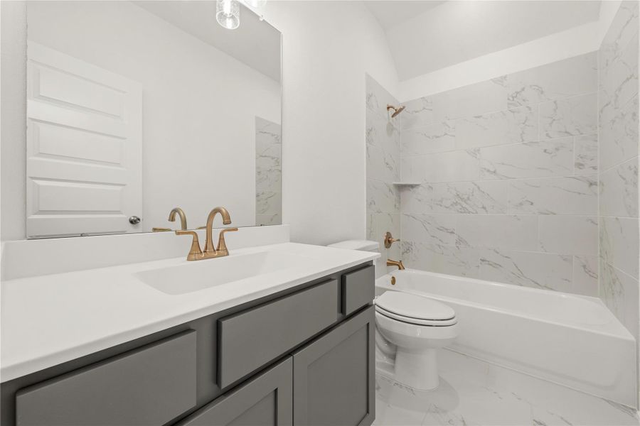 Furnished interior view inside a new home in Kresston, Montgomery (Image 9).