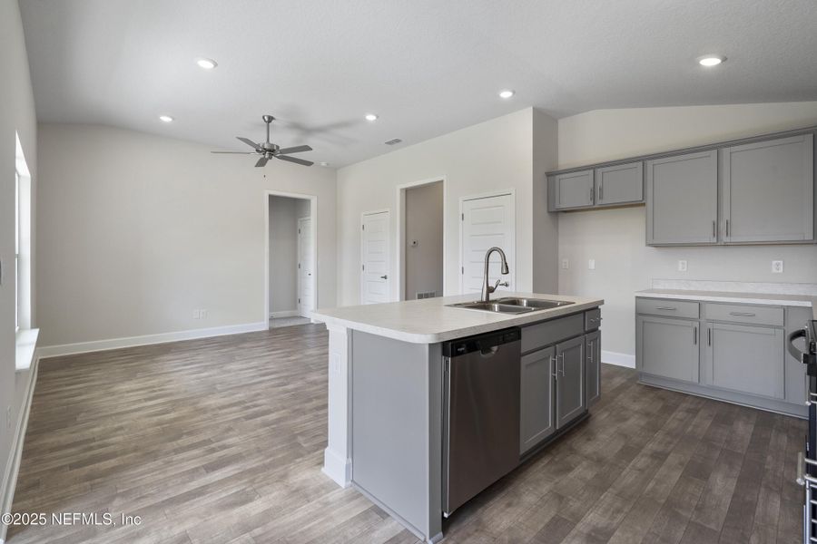 Furnished interior view inside a new home in , Green Cove Springs (Image 4). Furnished interior view inside a new home in , Green Cove Springs (Image 4).