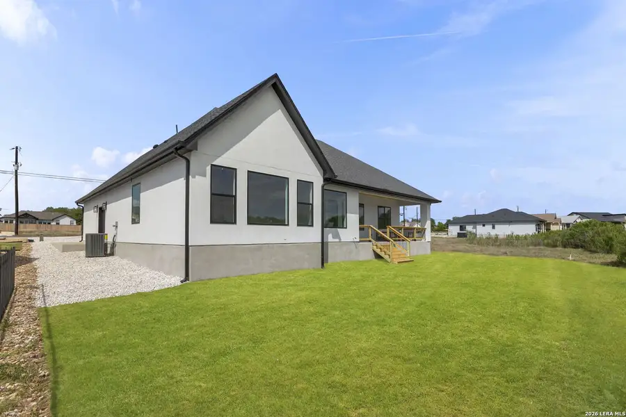 Exterior details and patio area of a home in , Blanco (Image 4). Exterior details and patio area of a home in , Blanco (Image 4).