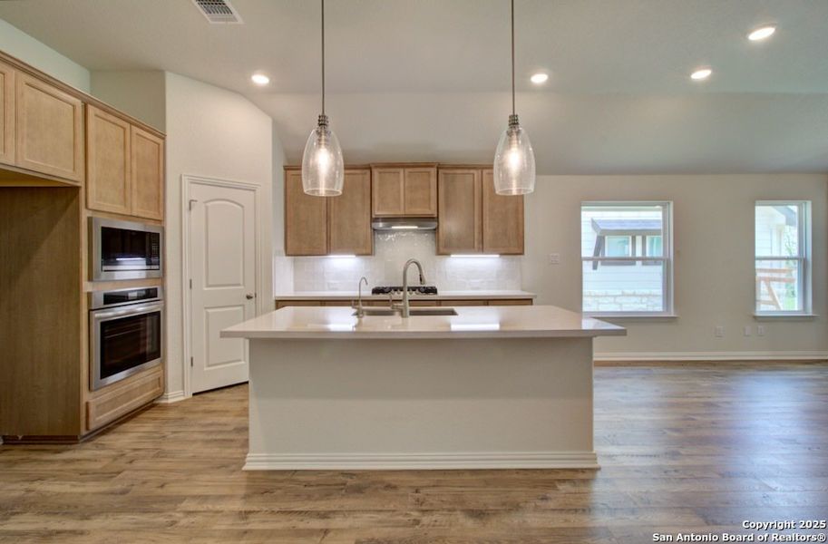 Furnished interior view inside a new home in The Crossvine, Schertz (Image 5).