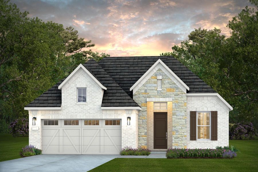 Representative exterior photo of a completed home built from the Mainstay by Del Webb in Sun City Texas, Georgetown, TX (Image 34). Representative exterior photo of a completed home built from the Mainstay by Del Webb in Sun City Texas, Georgetown, TX (Image 34).