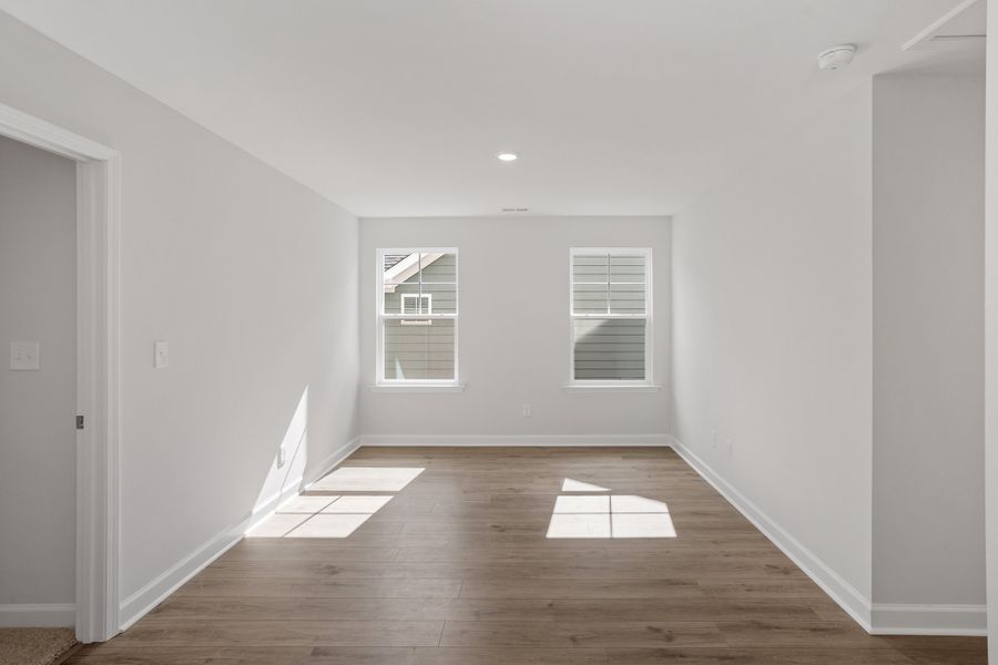 Spacious, unfurnished interior of a new home in Sweetbrier, Durham (Image 34).