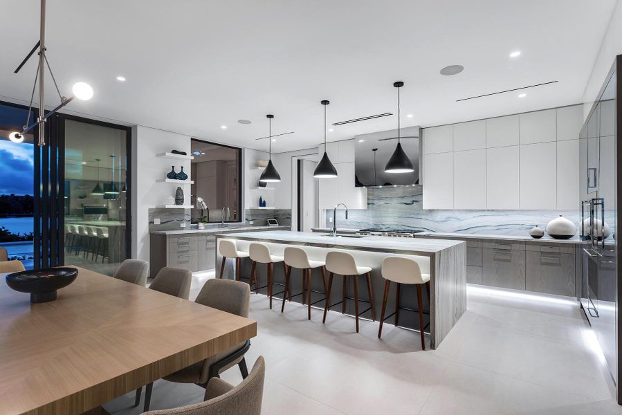 Furnished interior view inside a new home in , Lantana (Image 17).