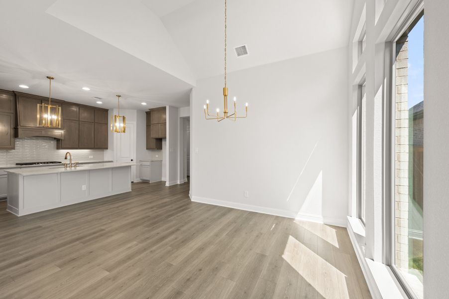 Spacious, unfurnished interior of a new home in Bridgewater, Midlothian (Image 22).