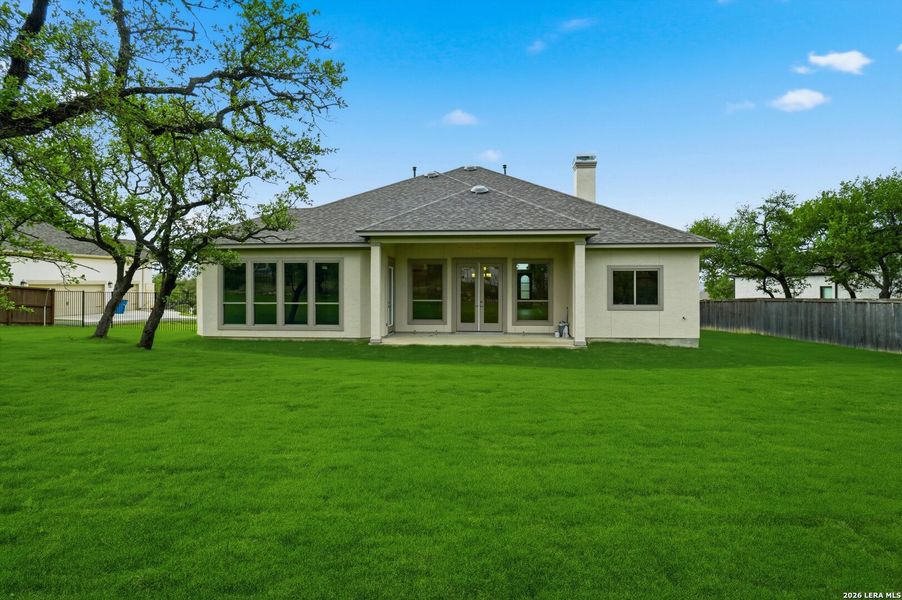 Exterior details and patio area of a home in , Bulverde (Image 3). Exterior details and patio area of a home in , Bulverde (Image 3).