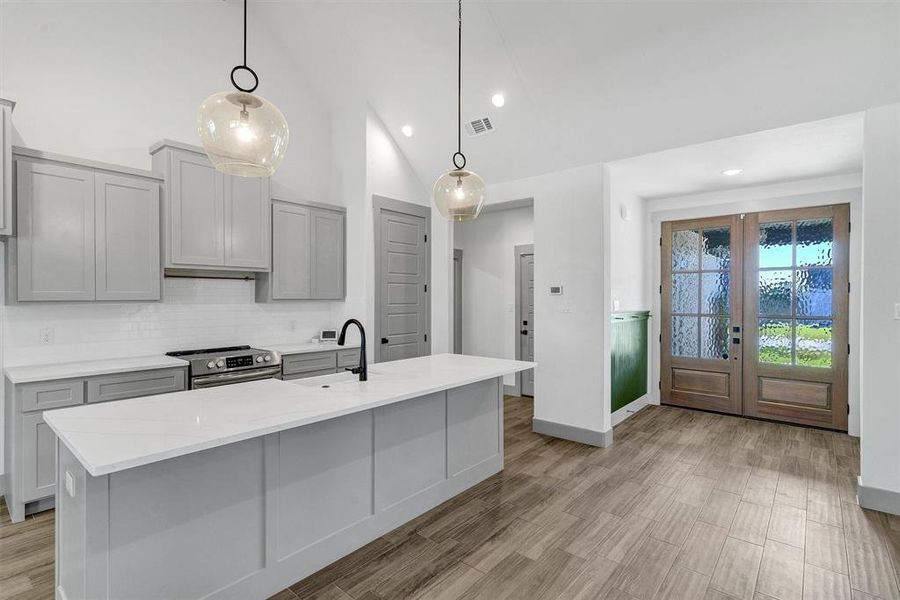 Furnished interior view inside a new home in , Tolar (Image 11).