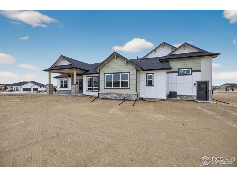 Exterior details and patio area of a home in , Severance (Image 4).
