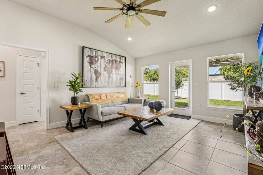 Furnished interior view inside a new home in , Cocoa (Image 12).