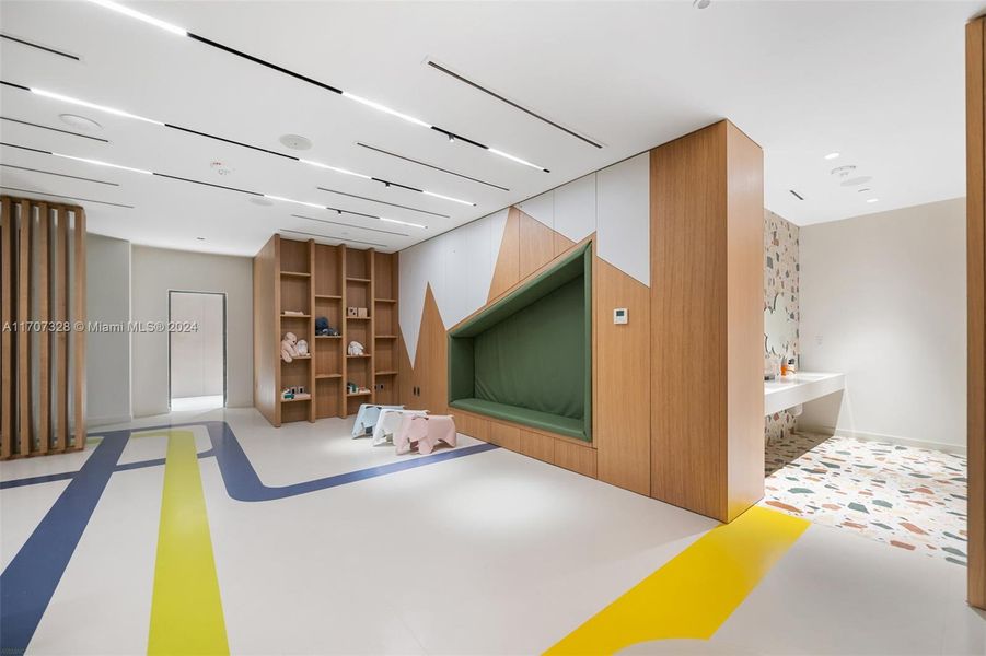 Furnished interior view inside a new home in Aston Martin Residences, Miami (Image 7).