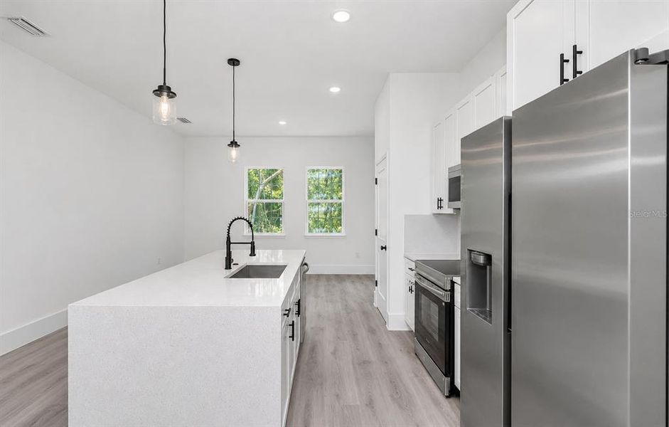 Furnished interior view inside a new home in , Dunnellon (Image 5).