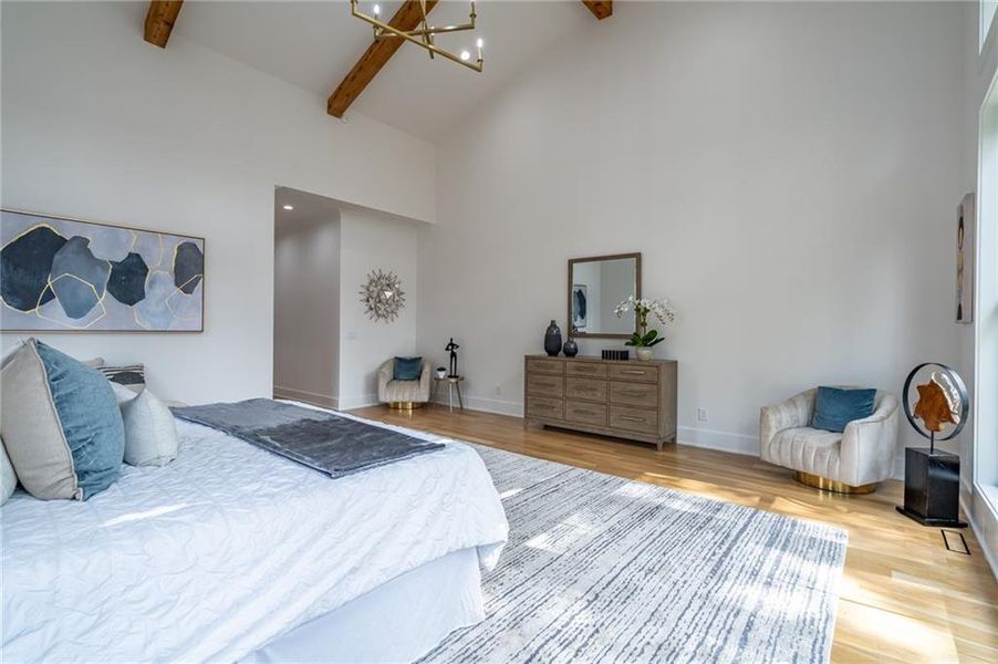 Furnished interior view inside a new home in , Brookhaven (Image 13).