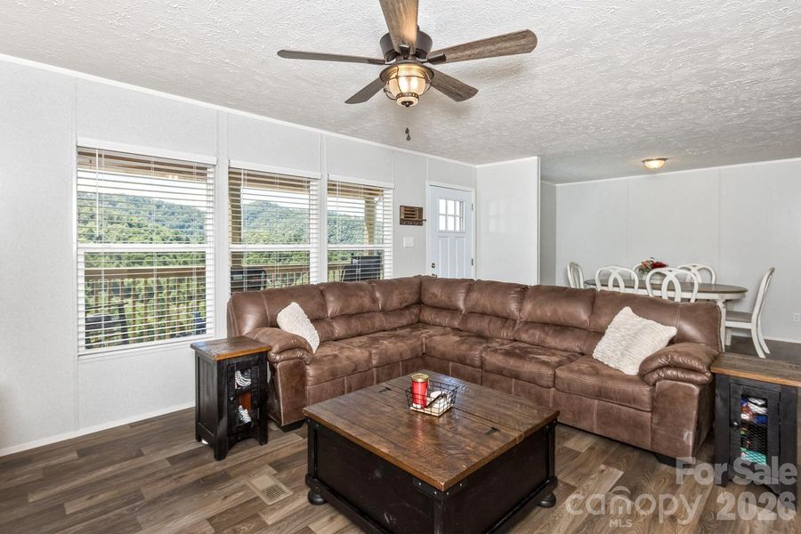 Furnished interior view inside a new home in , Weaverville (Image 9). Furnished interior view inside a new home in , Weaverville (Image 9).