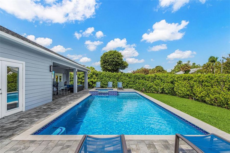 Exterior details and patio area of a home in , Fort Myers (Image 27). Exterior details and patio area of a home in , Fort Myers (Image 27).