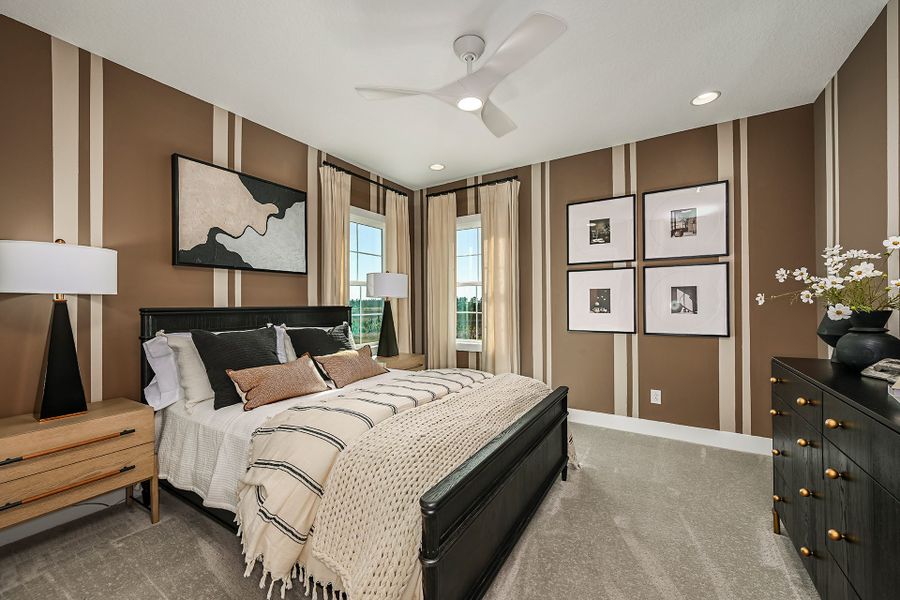 Representative furnished interior of a home built from the Key West II by Homes by WestBay in Oakfield, Parrish (Image 30).