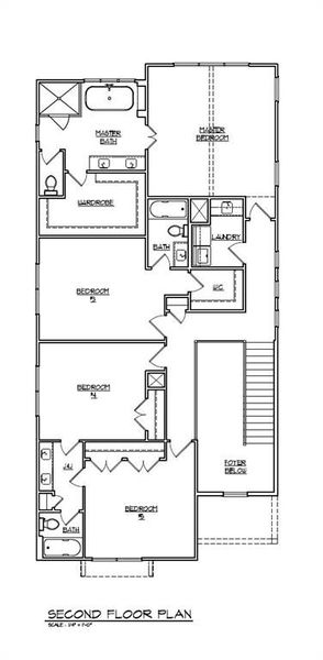 2D floor plan layout of this home in , Marietta, GA (Image 6).