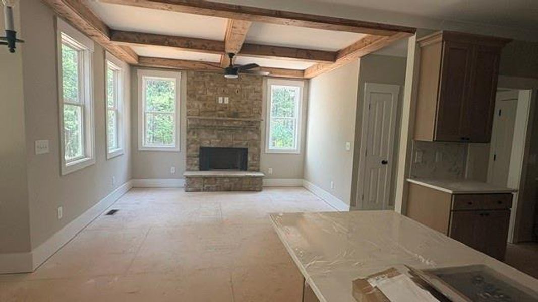 In-progress construction of a new home in , Jasper, GA (Image 14).
