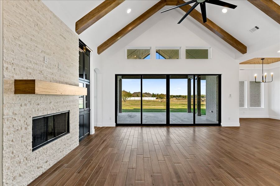 Spacious, unfurnished interior of a new home in Stardust Ranch, Northlake (Image 36). Spacious, unfurnished interior of a new home in Stardust Ranch, Northlake (Image 36).