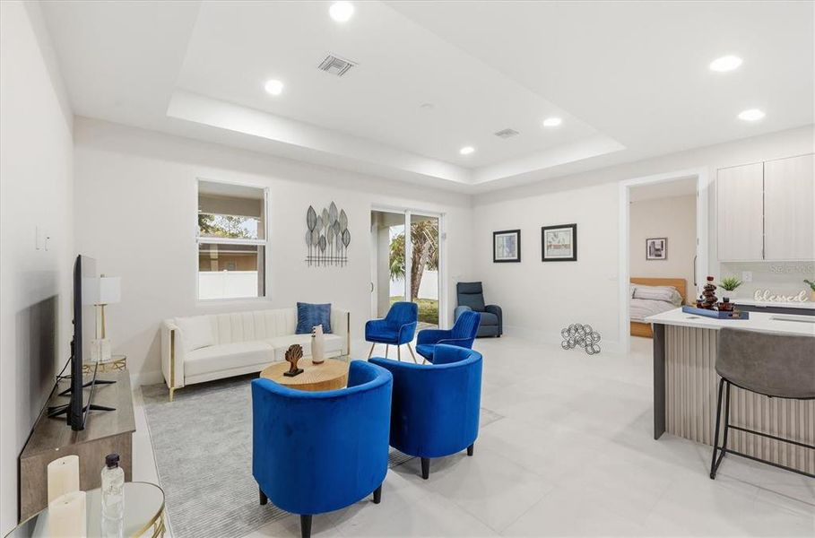 Furnished interior view inside a new home in , North Port (Image 7). Furnished interior view inside a new home in , North Port (Image 7).