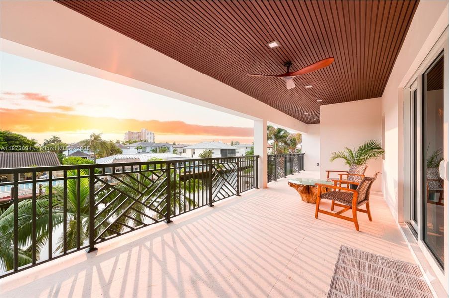 Furnished interior view inside a new home in , Lighthouse Point (Image 36).