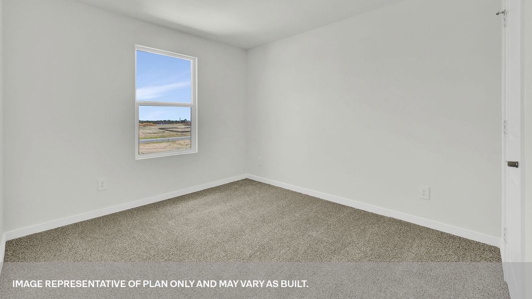 Representative unfurnished interior of a home built from the The Lyndon by D.R. Horton in Mayfair, New Braunfels (Image 14).