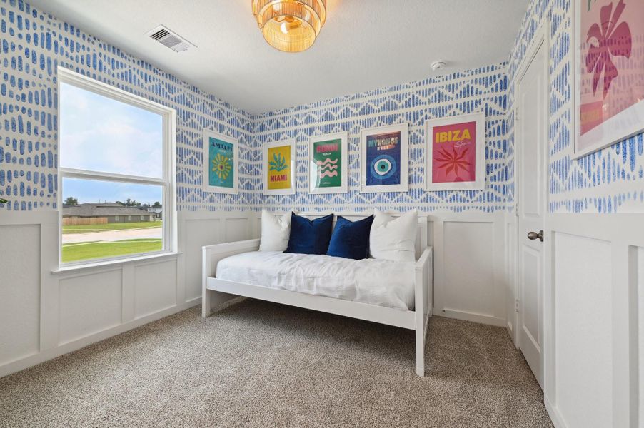 Furnished interior view inside a new home in Legacy Park, Houston (Image 10).