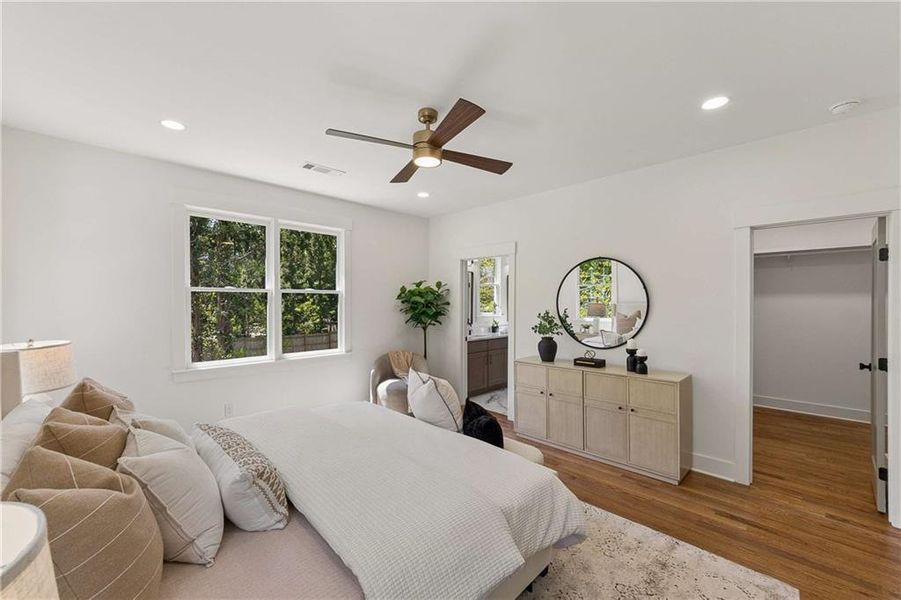 Furnished interior view inside a new home in , Atlanta (Image 52). Furnished interior view inside a new home in , Atlanta (Image 52).