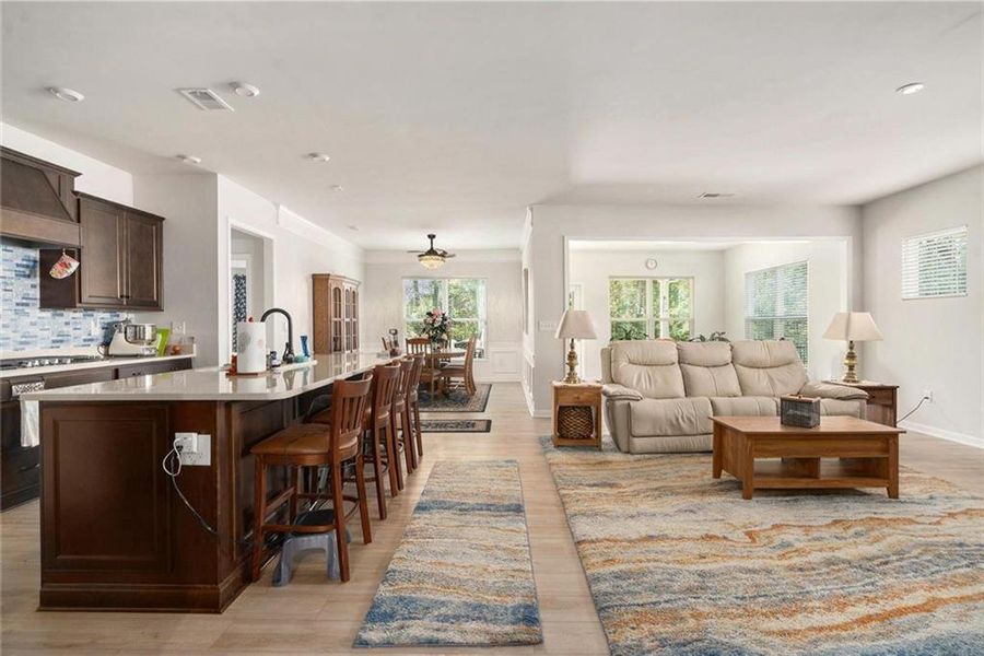 Furnished interior view inside a new home in , Griffin (Image 23).