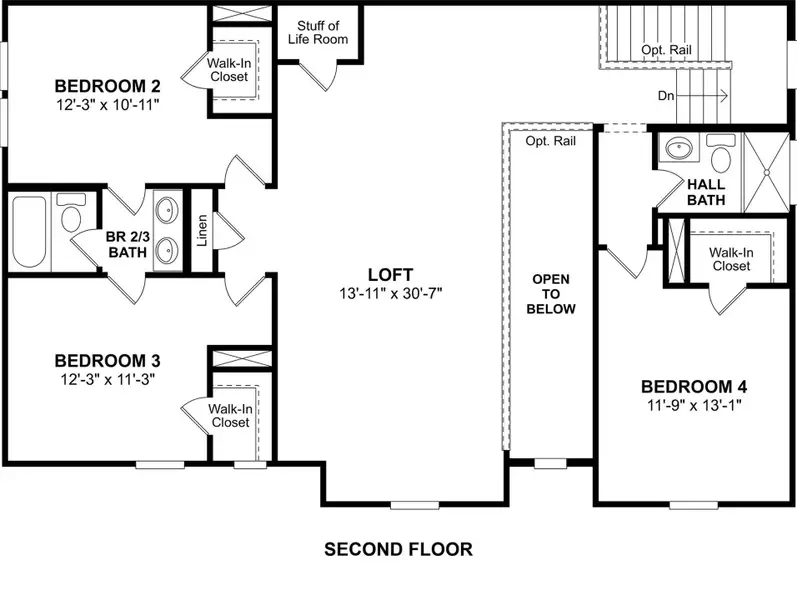 The Stirling floor plan by K. Hovnanian Homes. 2nd Floor shown. *Prices, plans, dimensions, features, specifications, materials, and availability of homes or communities are subject to change without notice or obligation. The Stirling floor plan by K. Hovnanian Homes. 2nd Floor shown. *Prices, plans, dimensions, features, specifications, materials, and availability of homes or communities are subject to change without notice or obligation.