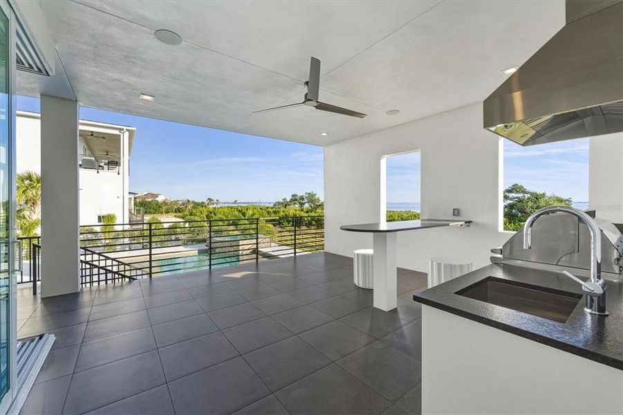 Exterior details and patio area of a home in Legends Bay, Bradenton (Image 40).