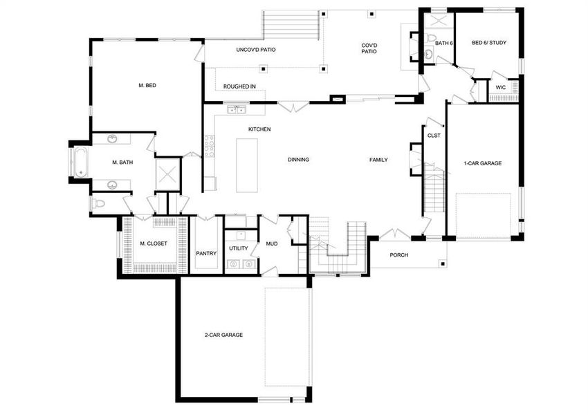 1st Level Floor Plan