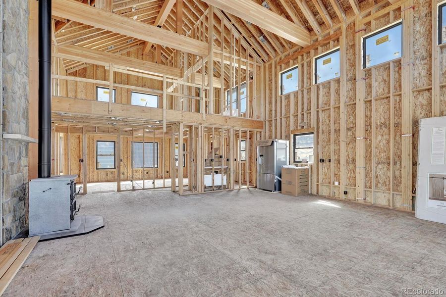 In-progress construction of a new home in , Central City, CO (Image 3). In-progress construction of a new home in , Central City, CO (Image 3).