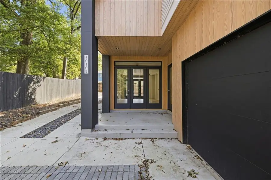 Exterior details and patio area of a home in , Atlanta (Image 18).