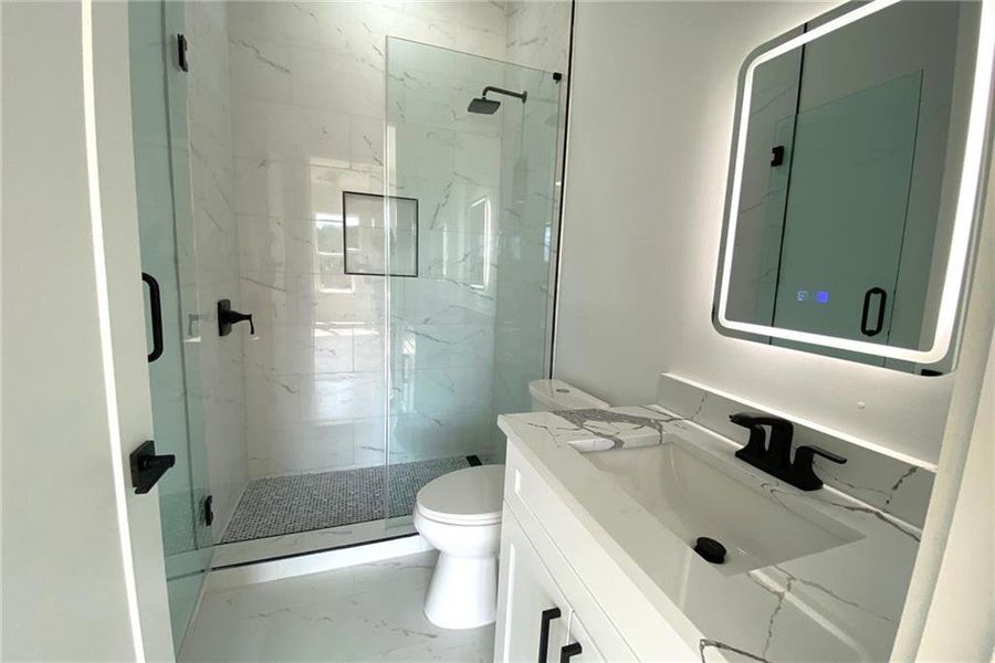 Furnished interior view inside a new home in , Snellville (Image 19).