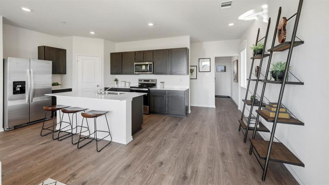 Furnished interior view inside a new home in Arbor Trails South, Princeton (Image 15).