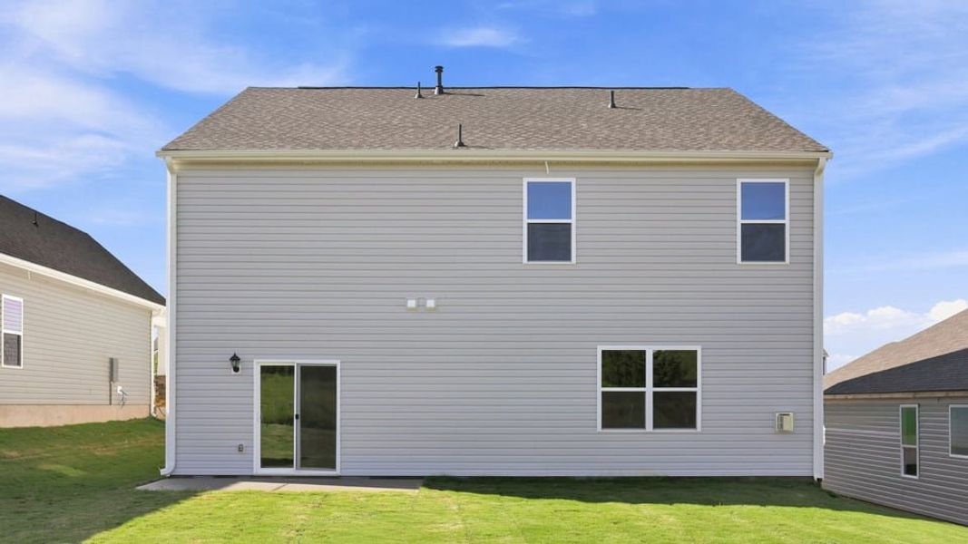 Exterior details and patio area of a home in Baxter Village, Boiling Springs (Image 3).