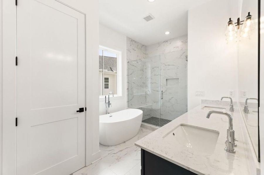 Furnished interior view inside a new home in Parkside Roswell, Roswell (Image 14).