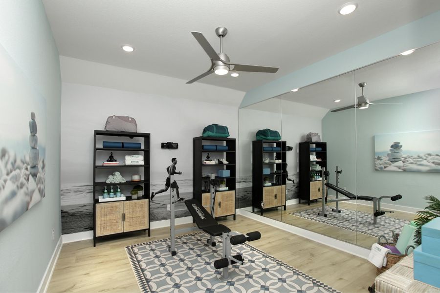 The Brookdale II Fitness Room