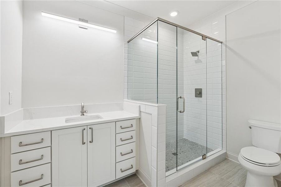 Furnished interior view inside a new home in , Cumming (Image 36).