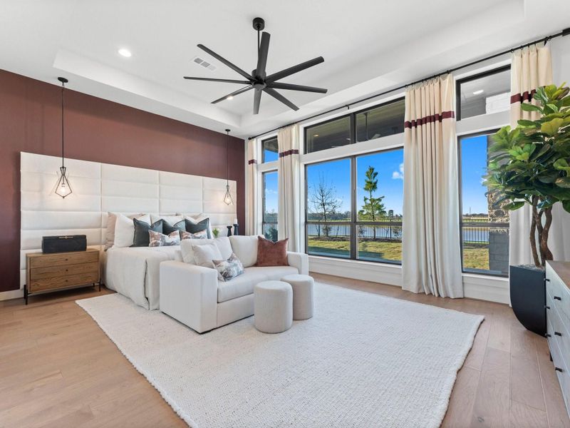 Primary Bedroom with more than enough space