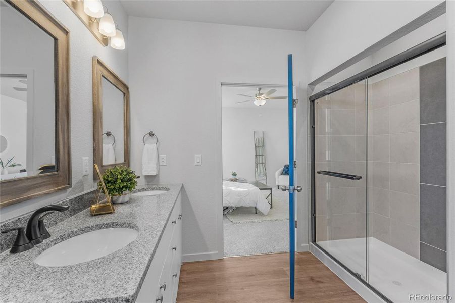 Furnished interior view inside a new home in , Pueblo West (Image 10).