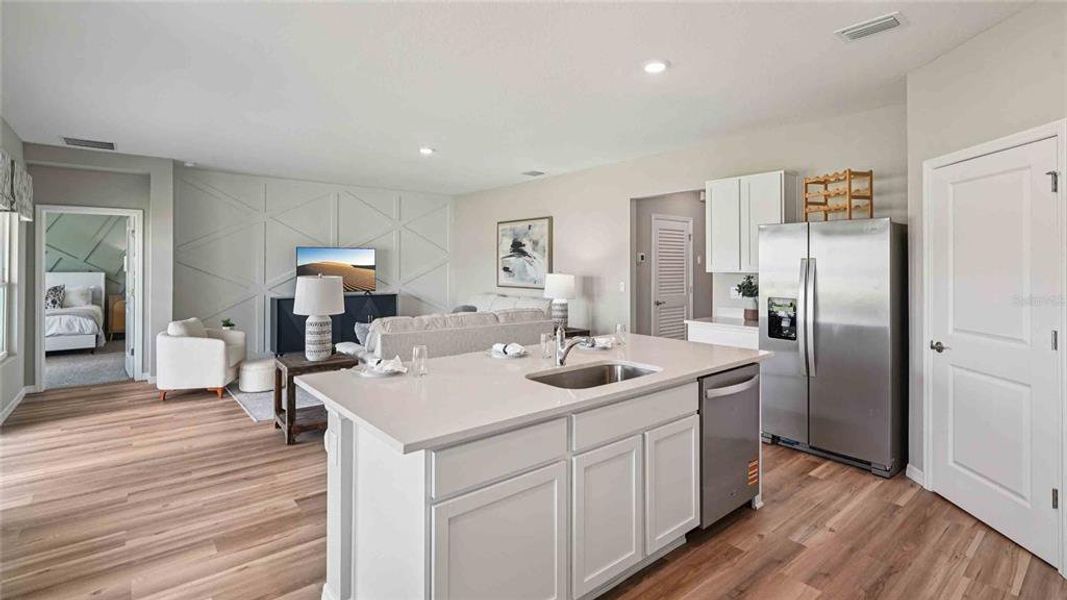 Furnished interior view inside a new home in Avalon Woods, Newberry (Image 5).
