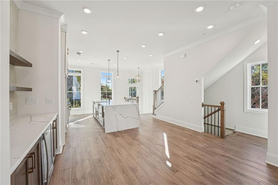 Spacious, unfurnished interior of a new home in Byers Park, Alpharetta (Image 38). Spacious, unfurnished interior of a new home in Byers Park, Alpharetta (Image 38).