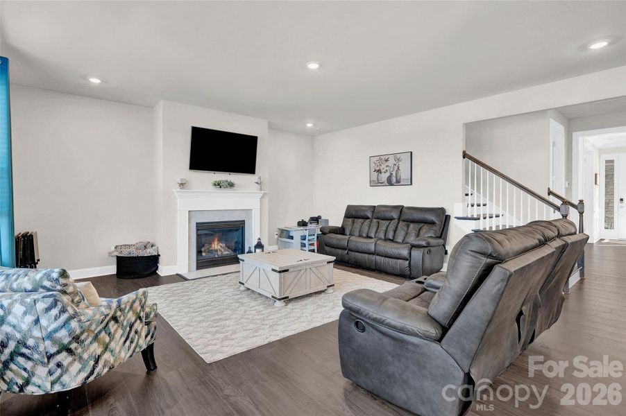 Furnished interior view inside a new home in Legacy at Reid's Cove, Mooresville (Image 7).