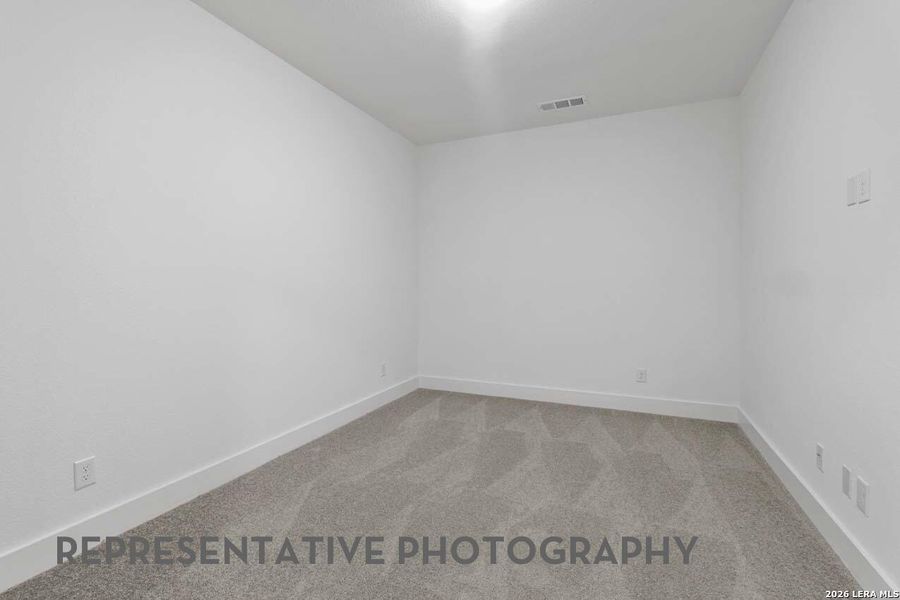 Spacious, unfurnished interior of a new home in Prominence, San Antonio (Image 22).