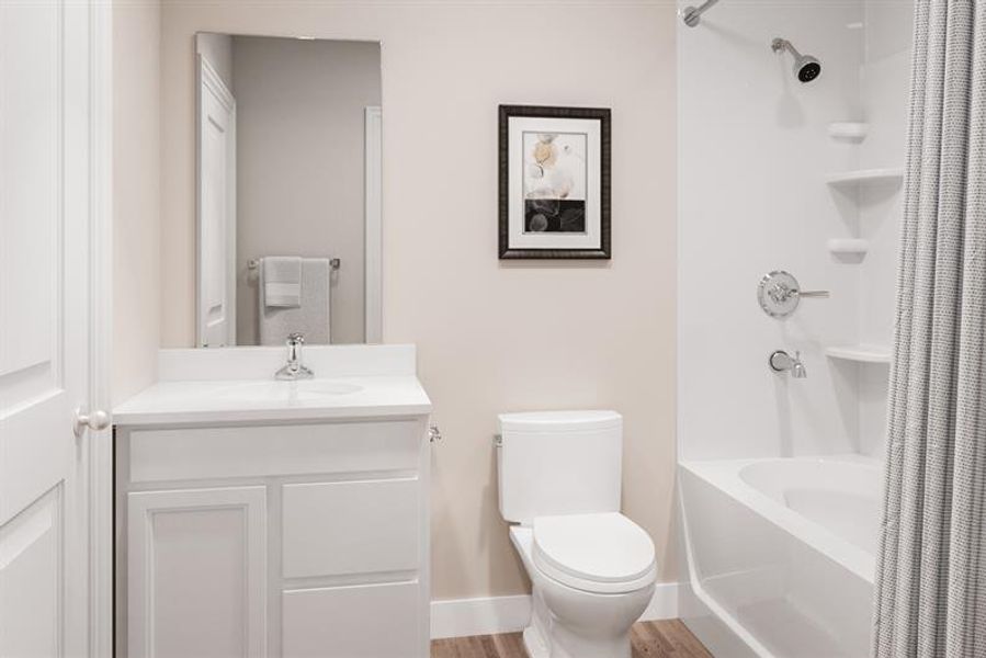 Representative furnished interior of a home built from the Parker by Ryan Homes in Royal Oaks Single-Family Homes, Hardeeville (Image 8).