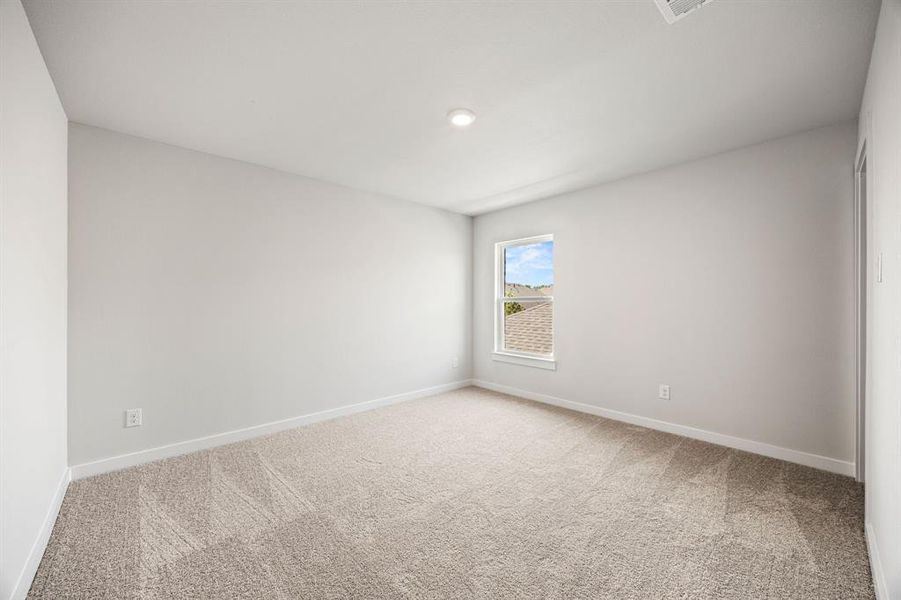 Spacious, unfurnished interior of a new home in Prestige Collection at Overland Grove, Forney (Image 11).