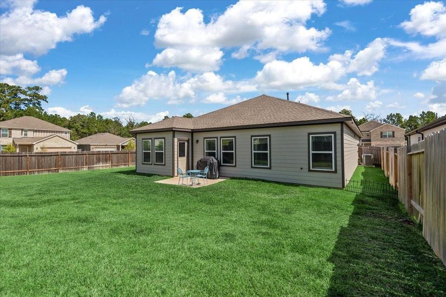 Exterior details and patio area of a home in , Montgomery (Image 26). Exterior details and patio area of a home in , Montgomery (Image 26).