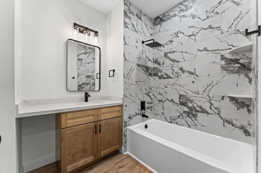 Upstairs second Bath