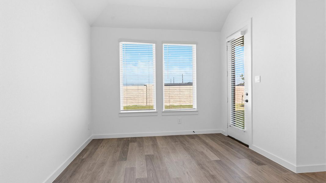 Representative unfurnished interior of a home built from the Fannin by D.R. Horton in Lago Mar 50' Homesites, Texas City (Image 22).