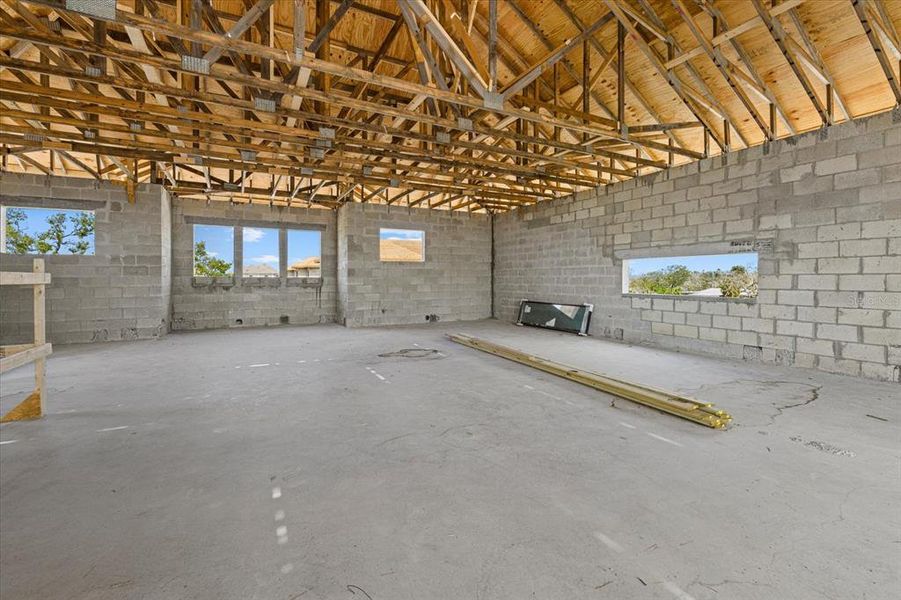 In-progress construction of a new home in , Sarasota, FL (Image 25).